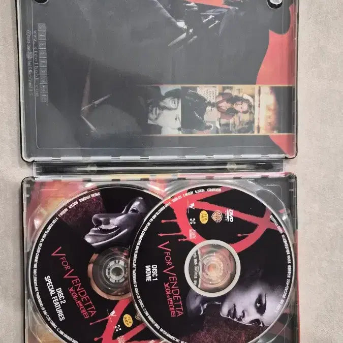 [BUNJANG] V for Vendetta 2-Disc Limited Edition DVD / 브이 포 벤데타 DVD 2 Disc 한정판