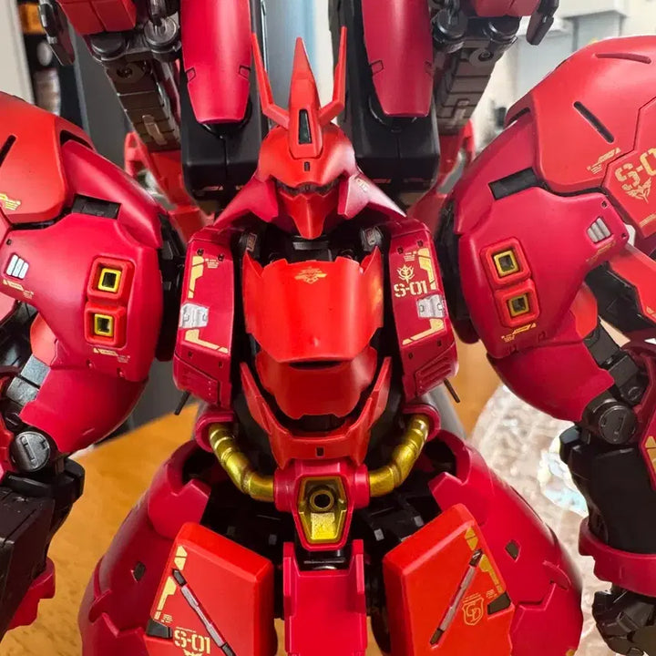 [BUNJANG] RG Sazabi Custom Painted Model Kit / RG후쿠오카 사자비 도색작 (건담)