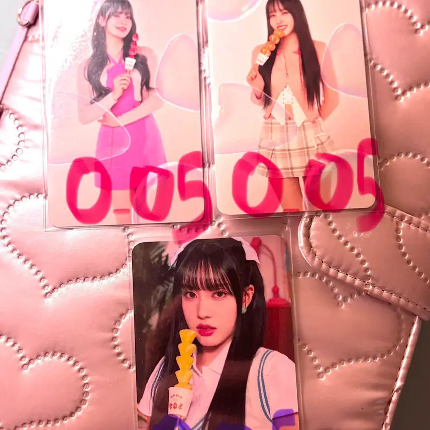 [BUNJANG] STAYC Wangga Tanghulu Advertisement Photocard / 스테이씨 왕가탕후루 광고포카 판매 아이브아일릿럭드분철미공포시세킹공구