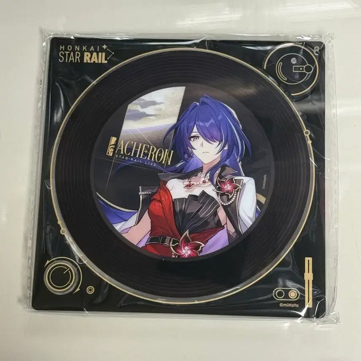 [BUNJANG] Honkai Star Rail Acheron Imitation Record Acrylic Concert Music Hall Standee / 붕괴 스타레일 붕스 아케론 모방 레코드 아크릴 콘서트 음악회