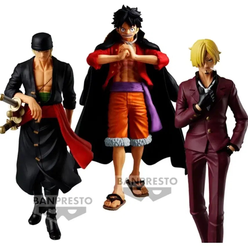 [BUNJANG] Banpresto One Piece Zoro &amp; Sanji Figures Bundle Set / 반프레스토 원피스 조로 상디 피규어 일괄 3.5