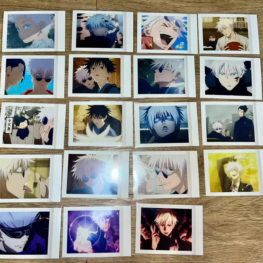 [BUNJANG] Jujutsu Kaisen Satoru Gojo Pashacards Bundle Set (19 pcs) / 주술회전 고죠 사토루 파샤 일괄 판매