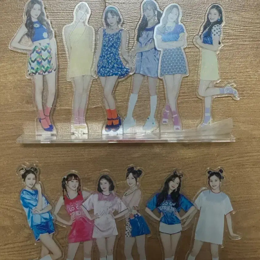 [BUNJANG] GFRIEND GGG Acrylic Stand Set with Group Base / 여자친구 GGG 아크릴 스탠드 세트 단체 받침대 포함