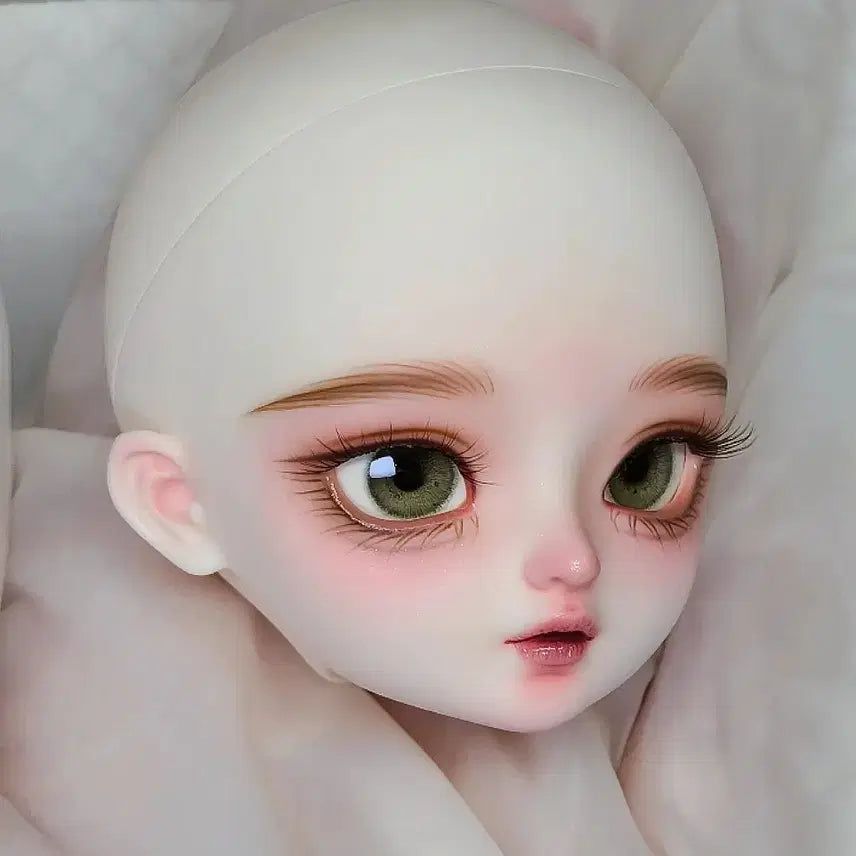 [BUNJANG] BJD Head (Victoria Type) with Certificate, Eyes, and Box / 인증서 + 안구 + USD 구관 헤드 구체관절인형 헤드 팝니다