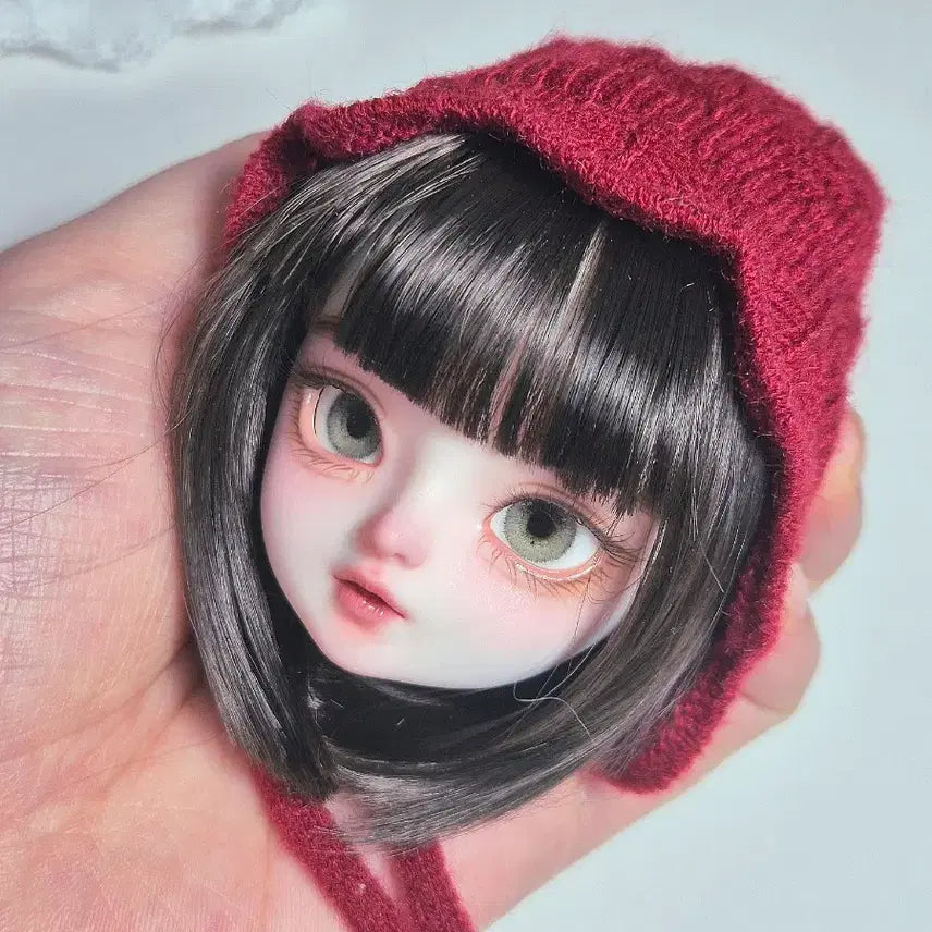 [BUNJANG] BJD Head (Victoria Type) with Certificate, Eyes, and Box / 인증서 + 안구 + USD 구관 헤드 구체관절인형 헤드 팝니다