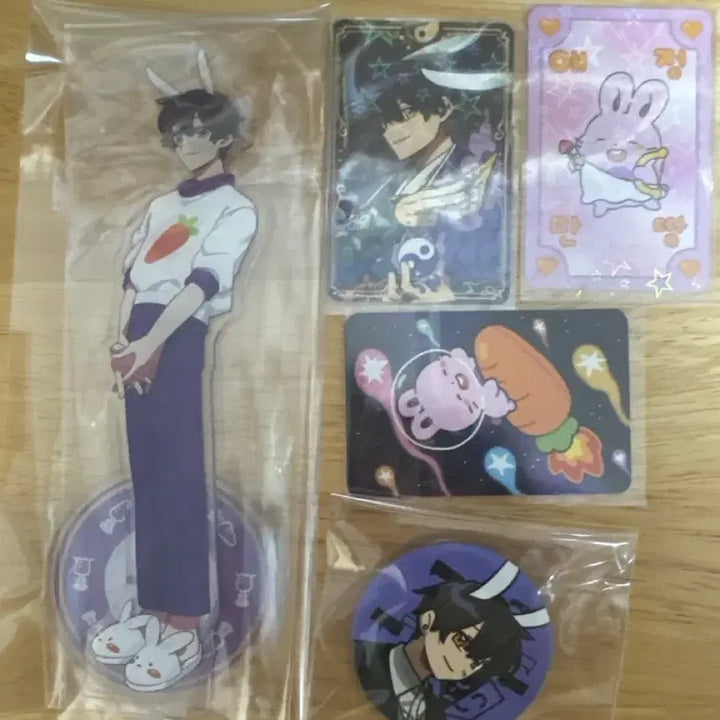 [BUNJANG] Pixelie Suhyun Bundle Set Acrylic Stand, Card, Can Badge / 일괄) 픽셀리 잠뜰티비 수현 굿즈 아크릴 스탠드,카드,캔뱃지