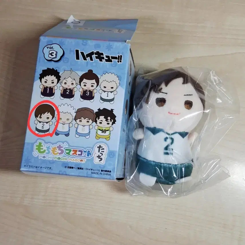 [BUNJANG] Haikyuu!! Kenji Futakuchi Plush / 하이큐 후타쿠치 켄지 누이