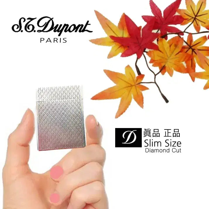 [BUNJANG] ST Dupont Slim Size Silver Lighter - Authentic, Grade AA / ST Dupont 실버라이타 슬림사이즈 진품 정품 상태AA 최저가