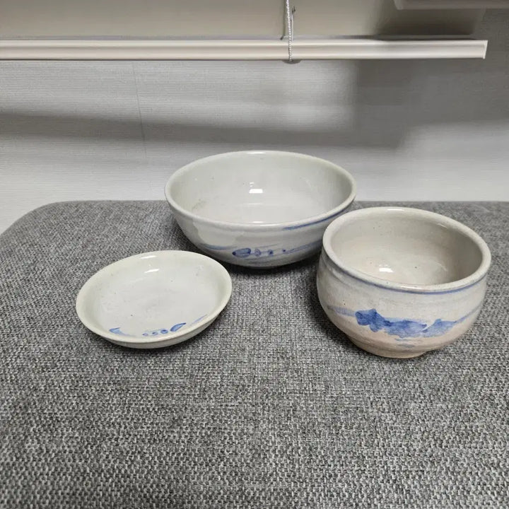 [BUNJANG] Baeksan Kim Jeong-ok Celadon Porcelain Tea Set / [전 기물 수결 완벽] 국가무형문화재 사기장 백산 김정옥 청화백자 다기