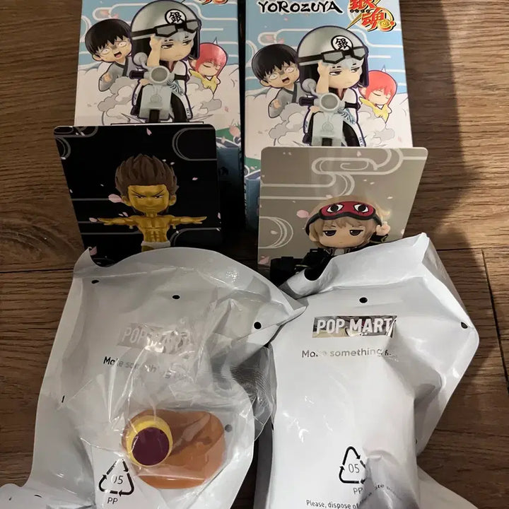 [BUNJANG] Popmart Gintama Figure Bundle Set (Sogo, Kondo) - Sealed / 일괄, 미개봉) 은혼 팝마트 피규어 소고 곤도
