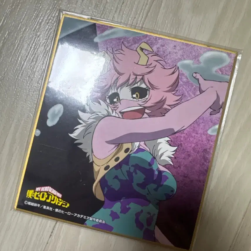 [BUNJANG] My Hero Academia Mina Ashido Shikishi Art Board / 나의 히어로 아카데미아 미나 아시도 카드 색지 히로아카 나히아