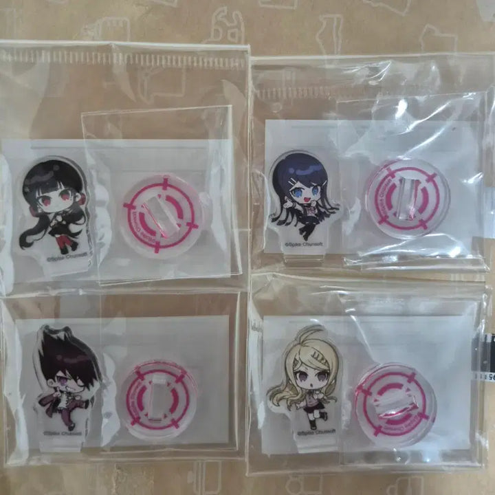 [BUNJANG] Danganronpa Mini Acrylic Stand Bundle Set / (일괄)단간론파 쿠지 미니 아크릴스탠드