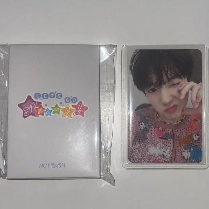 [BUNJANG] NCT WISH Sakuya Steady Beaded Bracelet MD Photocard / 엔시티 위시 사쿠야 스테디 비즈팔찌 엠디 포카