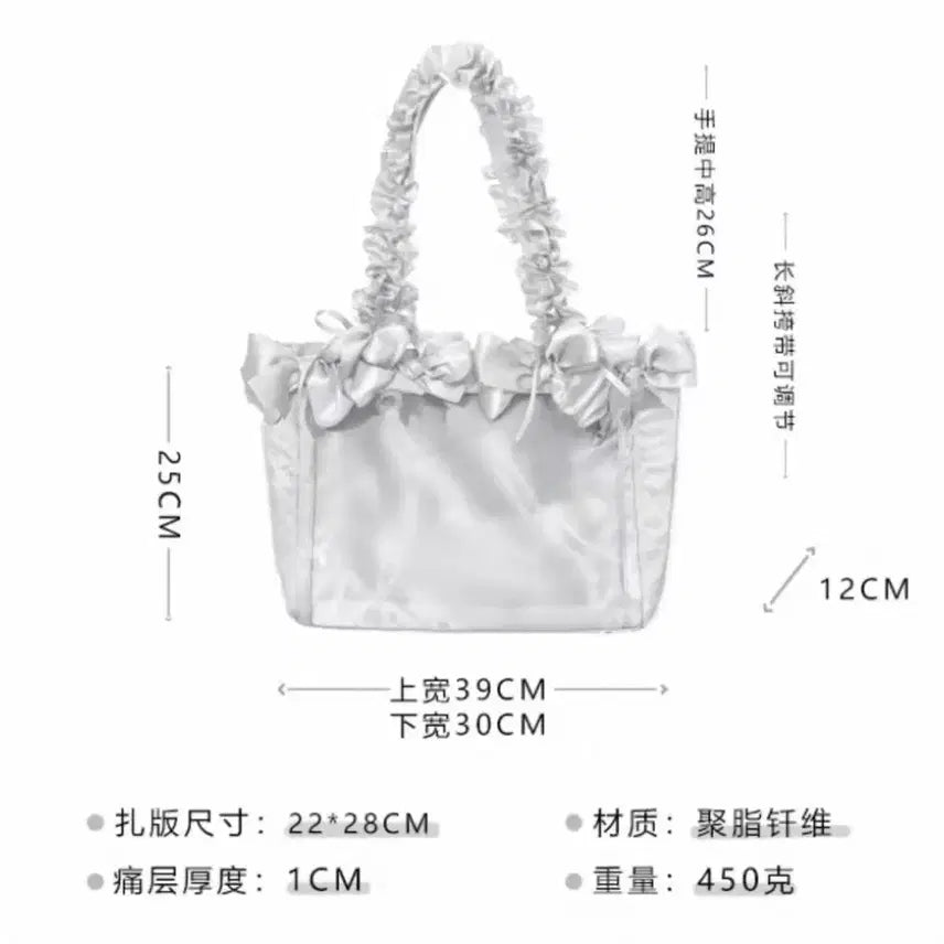 [BUNJANG] FUYU NEKO Inflorescence Ita Bag Silver / 후유네코 이타백 실버 인플로레센스