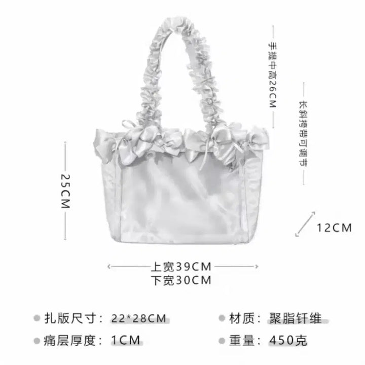 [BUNJANG] FUYU NEKO Inflorescence Ita Bag Silver / 후유네코 이타백 실버 인플로레센스