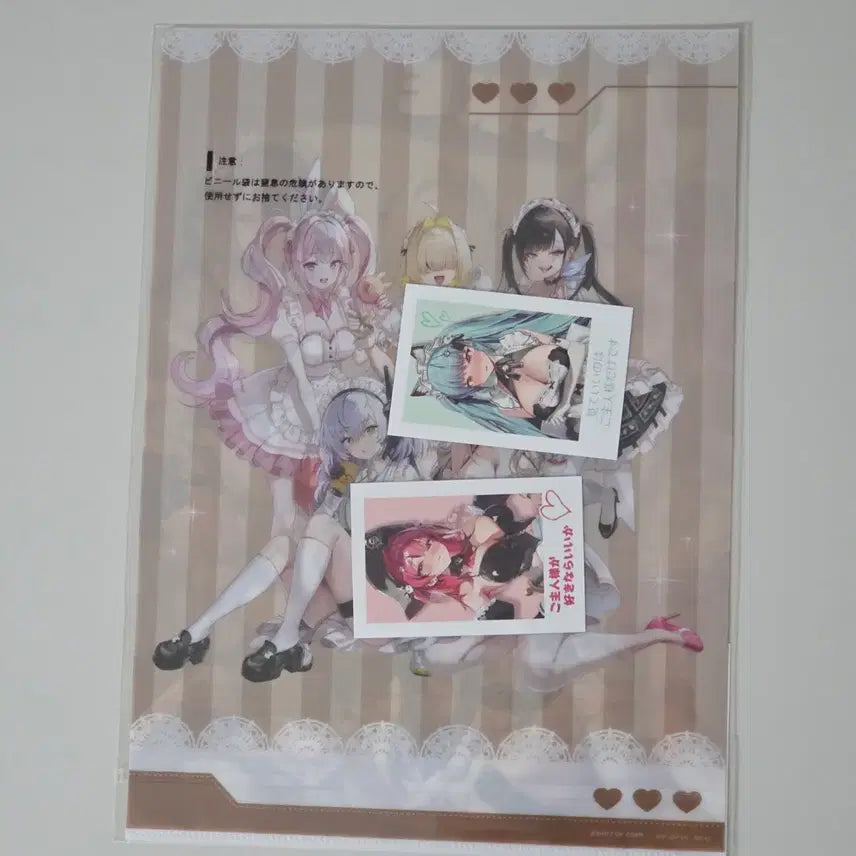 [BUNJANG] Nier: Automata Clear File + Photocard Set / 니케 클리어파일+포토카드 세트