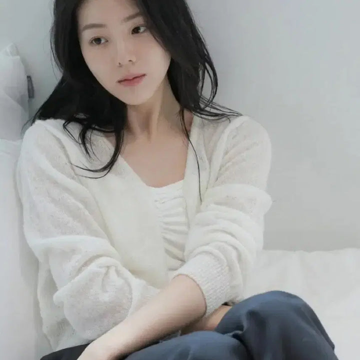 [BUNJANG] Nouarte Wendy Knitted Cardigan / [새상품] 누아르테 웬디 니티드 가디건
