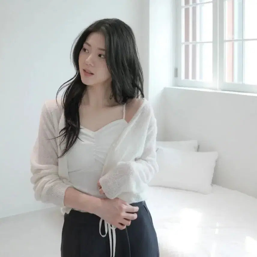 [BUNJANG] Nouarte Wendy Knitted Cardigan / [새상품] 누아르테 웬디 니티드 가디건