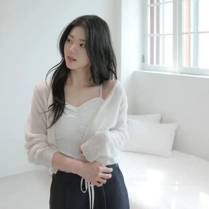 [BUNJANG] Nouarte Wendy Knitted Cardigan / [새상품] 누아르테 웬디 니티드 가디건