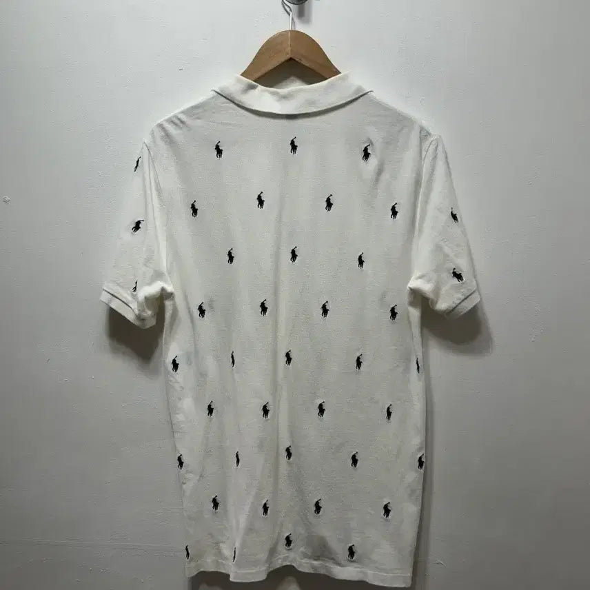[BUNJANG] Polo Ralph Lauren All Over Pony Short Sleeve Polo Shirt XL / 폴로 랄프로렌 올오버 포니 반팔 카라티 18/20 XL