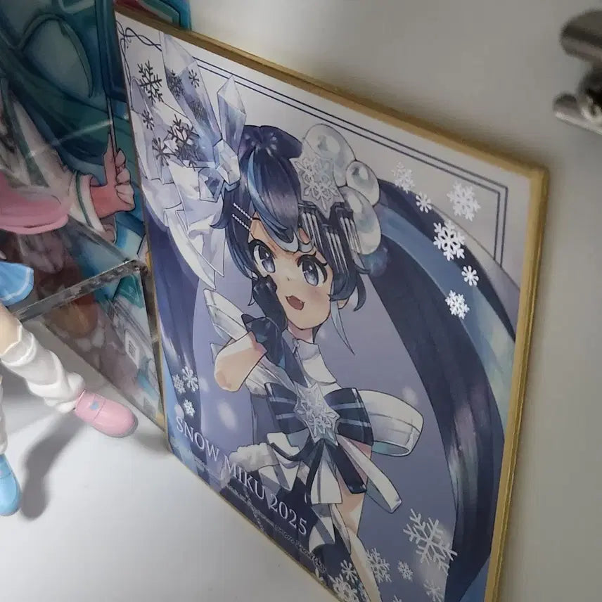 [BUNJANG] 2025 Yuki Miku Shikishi Art Board / 2025 유키미쿠 색지
