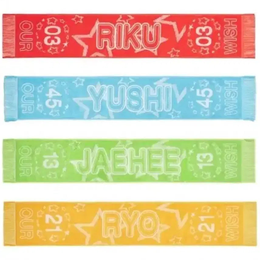 [SOLD OUT] 아워위시 일본투어 타월 슬로건 리쿠