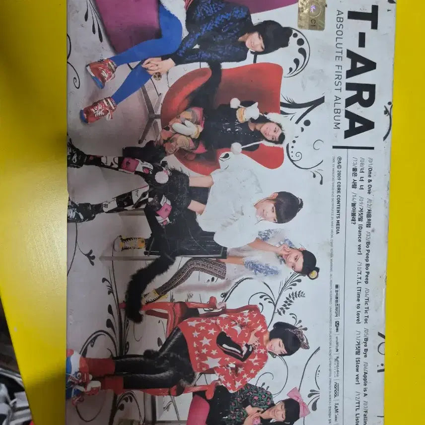 [BUNJANG] T-ara Absolute First Album / 티아라 Absolute First Album 앨범