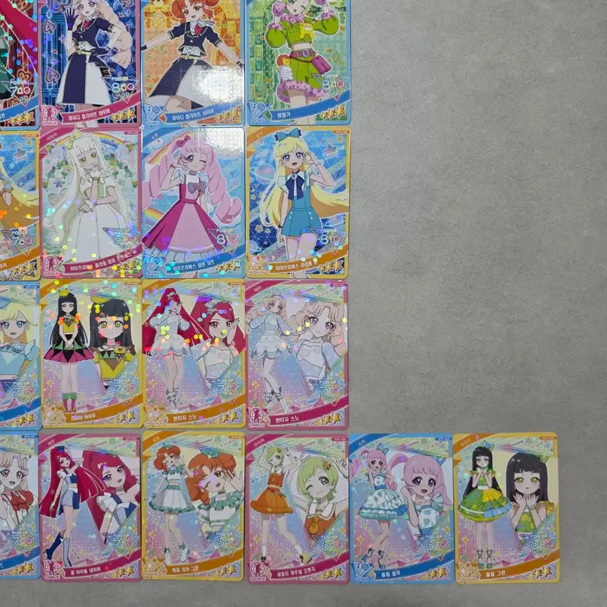 [BUNJANG] I-frie Card Set 5 - All Clear 37 Types (2-3 Star) / 아이프리 카드 5탄 2성 ~3성 올클 37종 !!