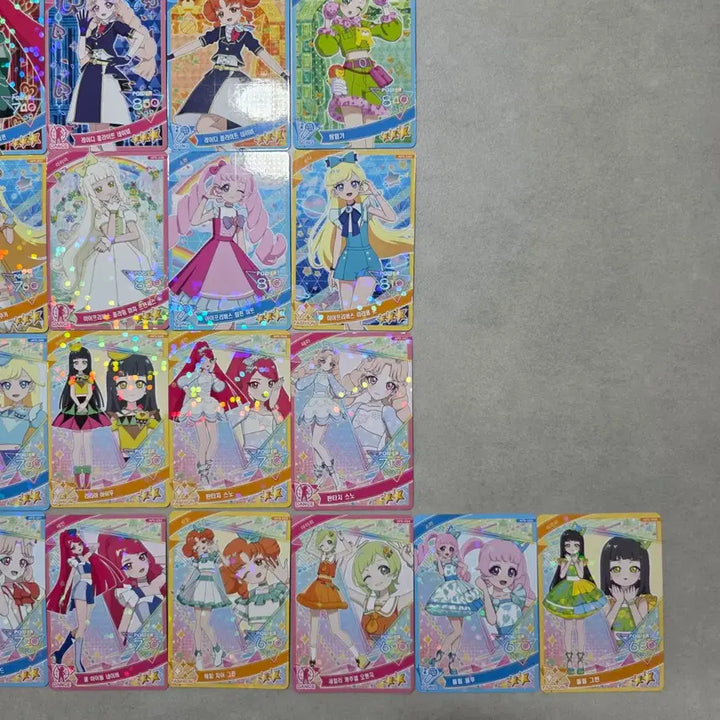 [BUNJANG] I-frie Card Set 5 - All Clear 37 Types (2-3 Star) / 아이프리 카드 5탄 2성 ~3성 올클 37종 !!