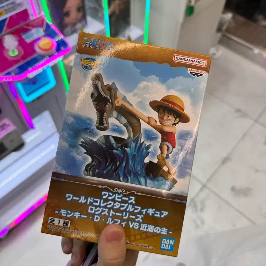 [BUNJANG] Bandai One Piece Luffy World Collectable Logs Stories Figure / 반다이 원피스 루피 피규어 월드 콜렉터블 로그스토리즈 해왕류