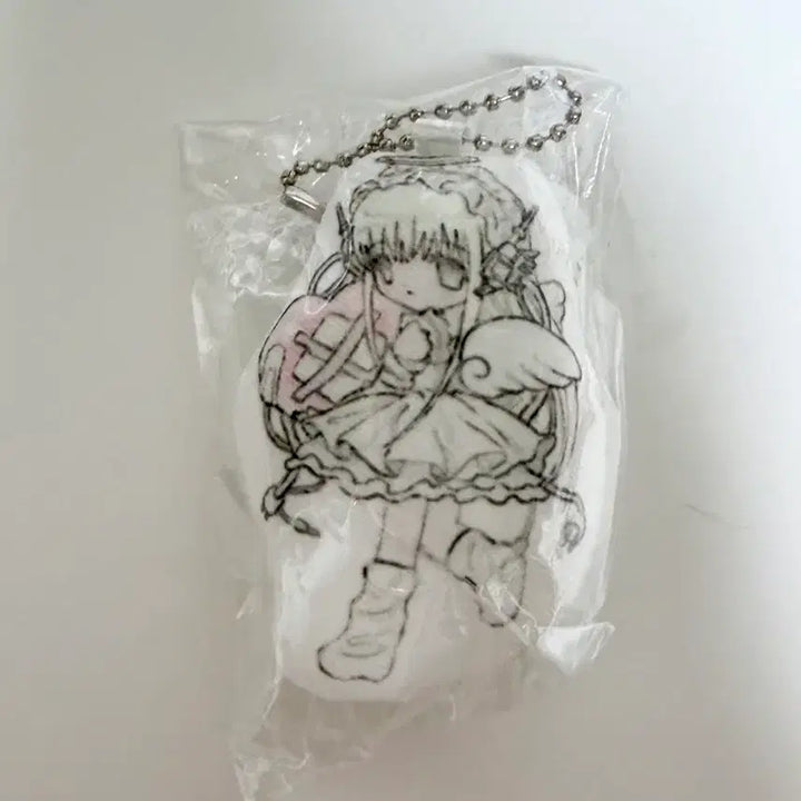 [BUNJANG] Milky Heart Cushion Keyring / 밀키하트 쿠션키링