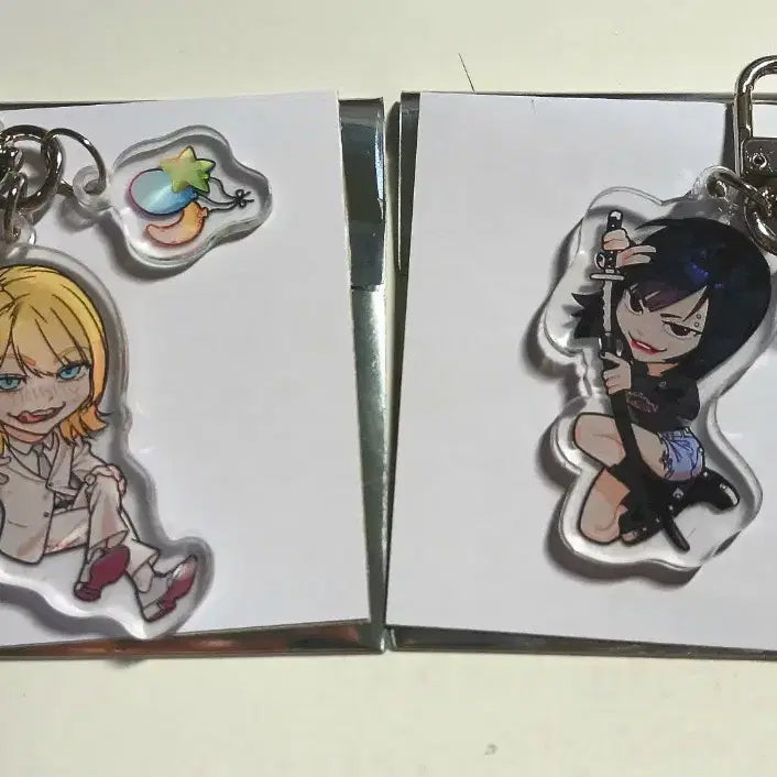 [BUNJANG] Matthias &amp; Yuika Killer Bedro Keychain Set / 킬러배드로 키링 교판