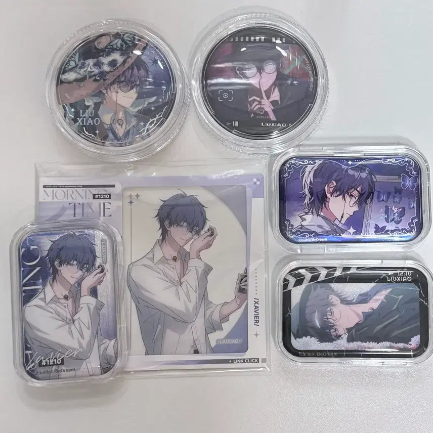 [BUNJANG] Time Agent Liu Xiao Bundle Set Can Badge / 시광대리인 리우샤오 캔뱃지 일괄