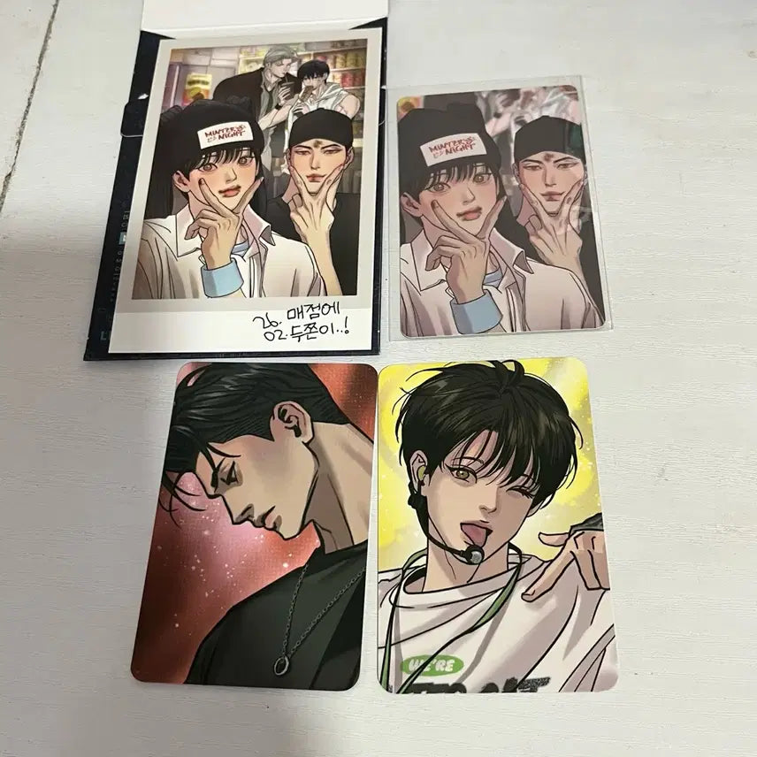 [BUNJANG] Sparkles Pop-up Yanghwacheop Snap Pack Collection Set Yun Seungho Baek Nagyeom / 스파클즈 팝업 야화첩 스냅팩 컬포 윤승호 백나겸 세트 양도