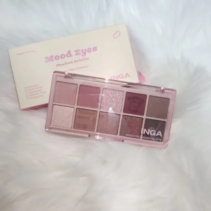 [BUNJANG] Mood Eyeshadow Palette Plum Cooking / 잉가 무드 아이즈 섀도우 팔레트