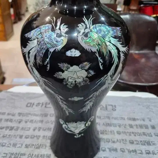 [BUNJANG] Mother-of-Pearl Inlaid Vase (Large/Small) / 44큰것 34 센치 작은것 자개화병 1개단가입니다 사진되로입니다 진품입니