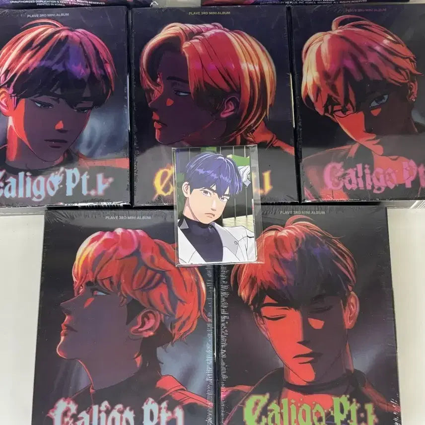 [BUNJANG] PLAVE Caligo Pt.1 Vanguard Bundle Set Photocard POB / 플레이브 Caligo Pt.1 뱅가드 미개봉 원가이하 양도 위버스 미공포