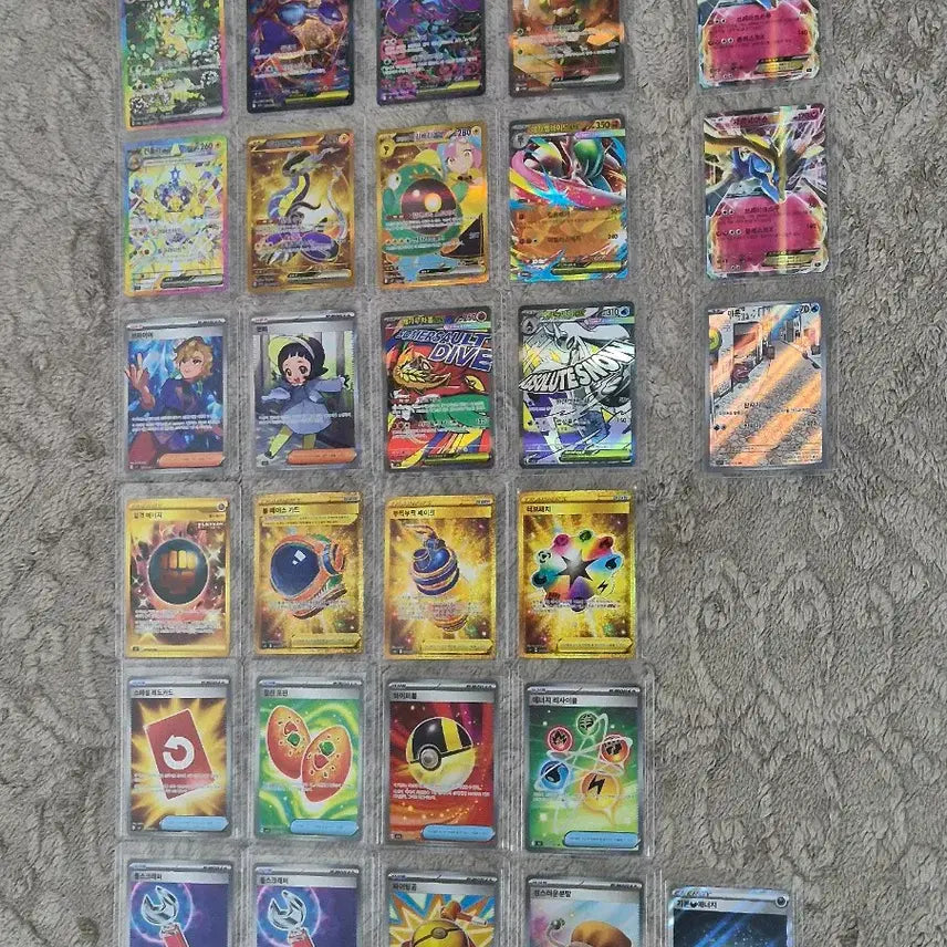 [BUNJANG] Pokemon Cards (SAR, UR, SR, AR) for Sale / 포켓몬카드 sar, ur, sr, ar 전부 다 팝니다