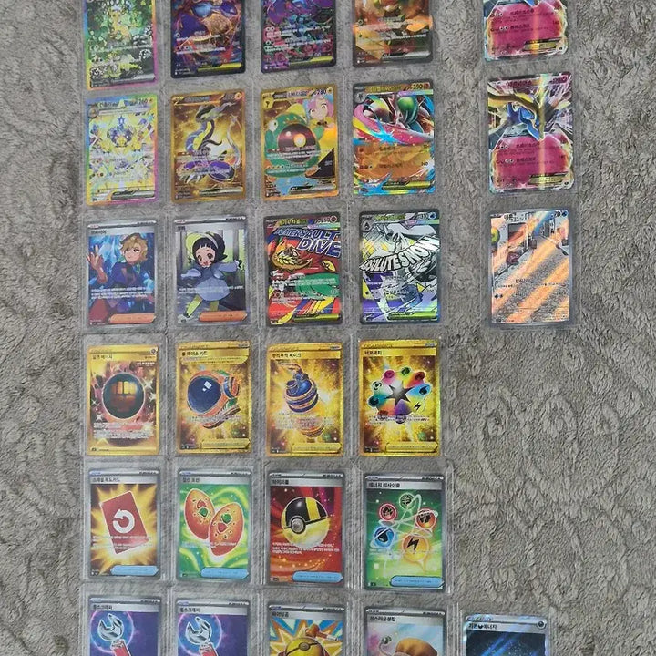 [BUNJANG] Pokemon Cards (SAR, UR, SR, AR) for Sale / 포켓몬카드 sar, ur, sr, ar 전부 다 팝니다