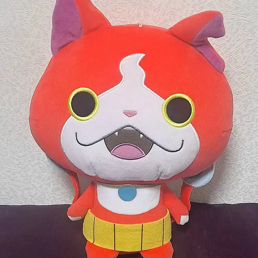 [BUNJANG] Yo-Kai Watch Jibanyan Large Plush Doll Keychain / 요괴워치 지바냥 대형 인형 봉제인형 키링 백멍이 우사뿅