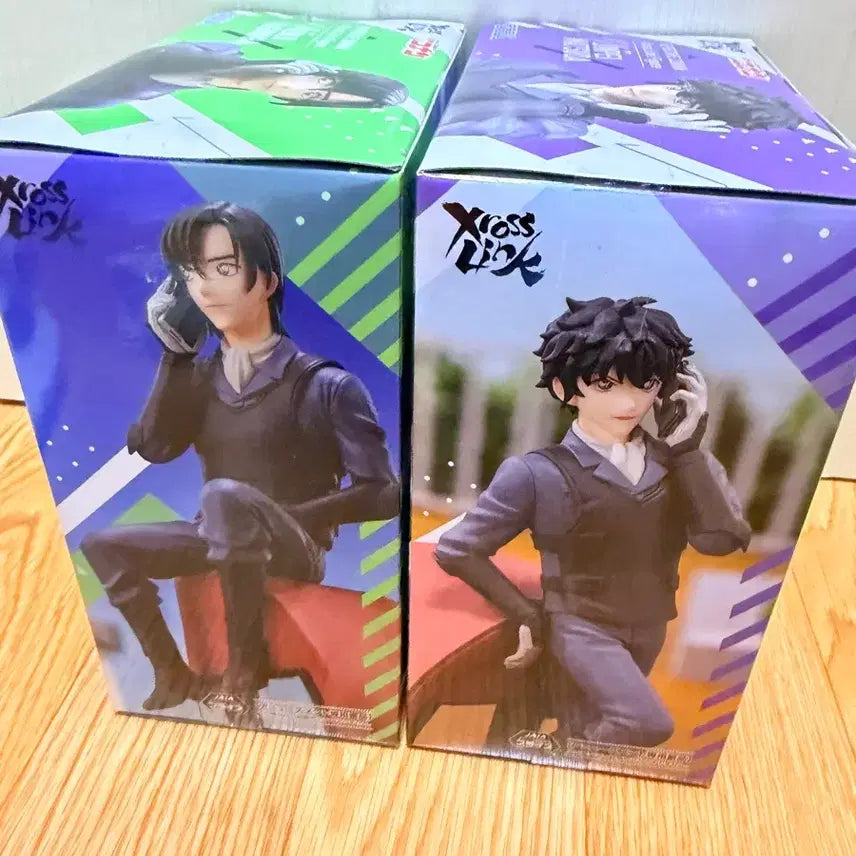 [BUNJANG] Detective Conan Xross Link Figure - Jinpei Matsuda &amp; Kenji Hagiwara / 일괄)명탐정 코난 Xross Link 피규어 마츠다 진페이 하기와라 켄지