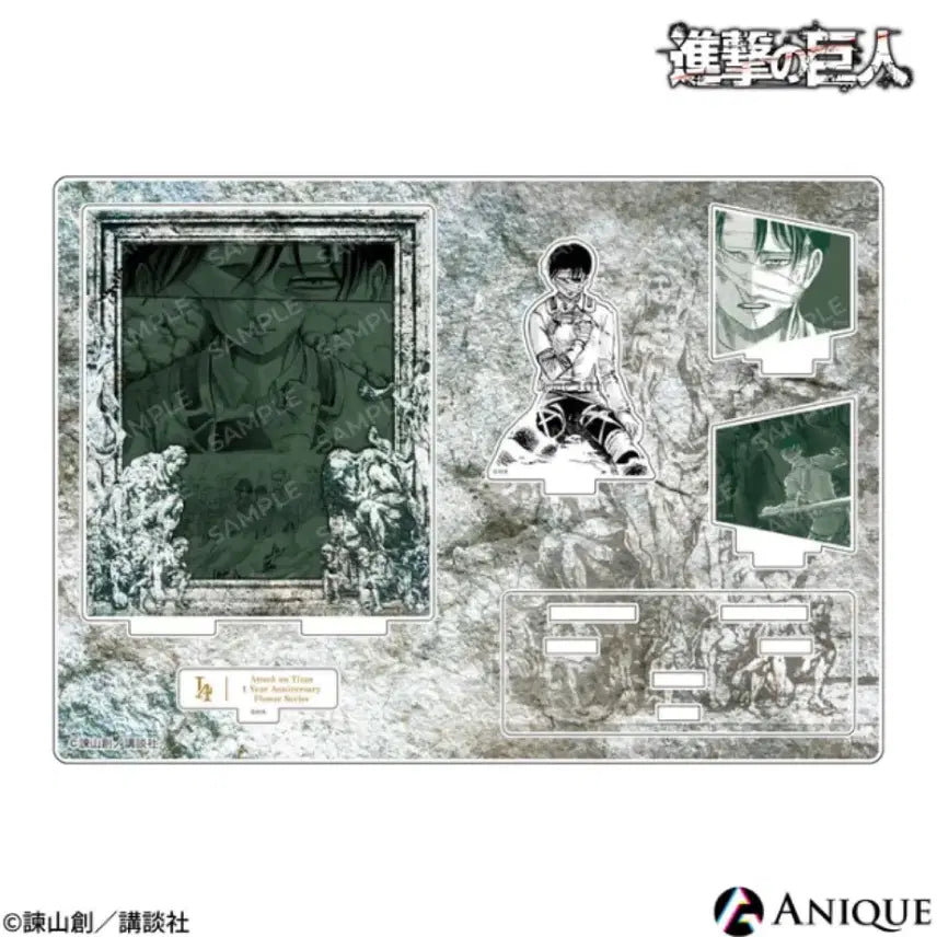 [BUNJANG] Attack on Titan Levi Tenjigen Diorama Figure / 진격거 / 진격의 거인 리바이 천지전 디오라마