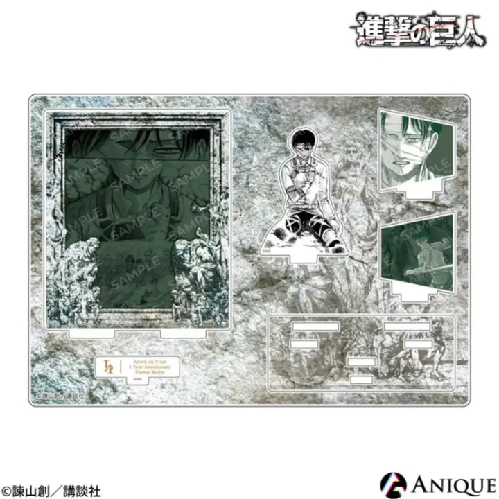 [BUNJANG] Attack on Titan Levi Tenjigen Diorama Figure / 진격거 / 진격의 거인 리바이 천지전 디오라마