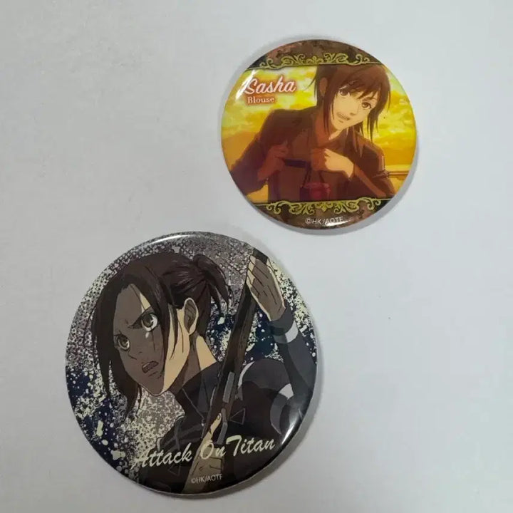 [BUNJANG] Attack on Titan Sasha Bundle Set Badge / (일괄) 진격의 거인 뱃지 사샤
