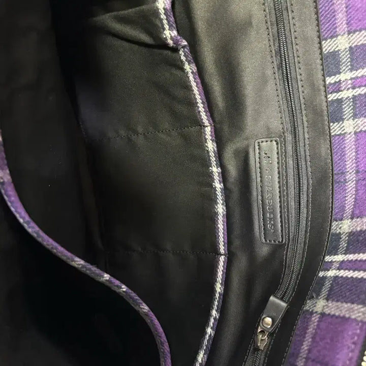 [BUNJANG] BTS x Starbucks Checkered Laptop Pouch / BTS X 스타벅스 노트북 파우치