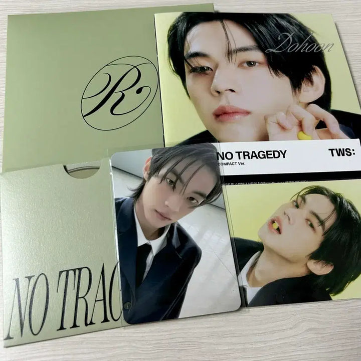 [BUNJANG] TWS Compact Rush Dohoon Set Photocard / 투어스 컴팩트 rush 도훈 세트 앨범 포카 양도 no tragedy