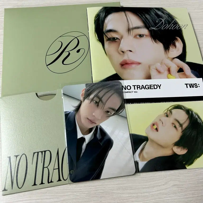 [BUNJANG] TWS Compact Rush Dohoon Set Photocard / 투어스 컴팩트 rush 도훈 세트 앨범 포카 양도 no tragedy