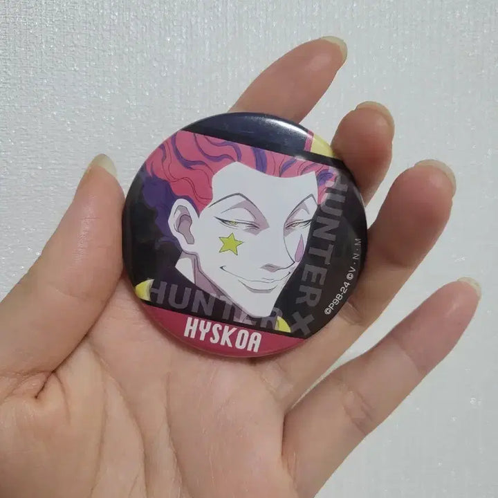 [BUNJANG] Hunter x Hunter Hisoka Badge / 헌터x헌터 헌터헌터 히소카 뱃지
