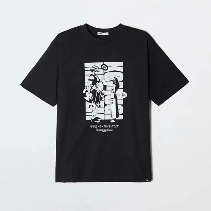 [BUNJANG] SPAO x Hunter x Hunter Meruem &amp; Komugi Short-Sleeve T-Shirt (Size L) / [새상품] 스파오X헌터헌터 메르엠 코무기 반팔티 L