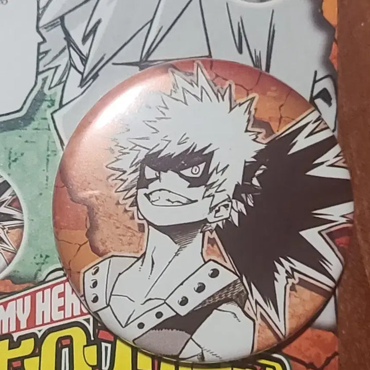 [BUNJANG] My Hero Academia Bakugo Can Badge Jump Shop Exclusive / 점프샵 나의히어로아카데미아 바쿠고 캔뱃지 나히아 히로아카